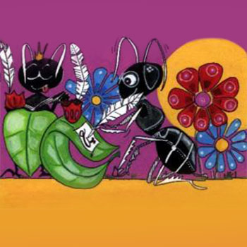 Comedienne Voix Film cartoon sur les fourmis